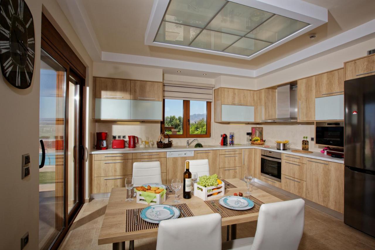 Cretan Vineyard Hill Villa Kato Kalesia Экстерьер фото