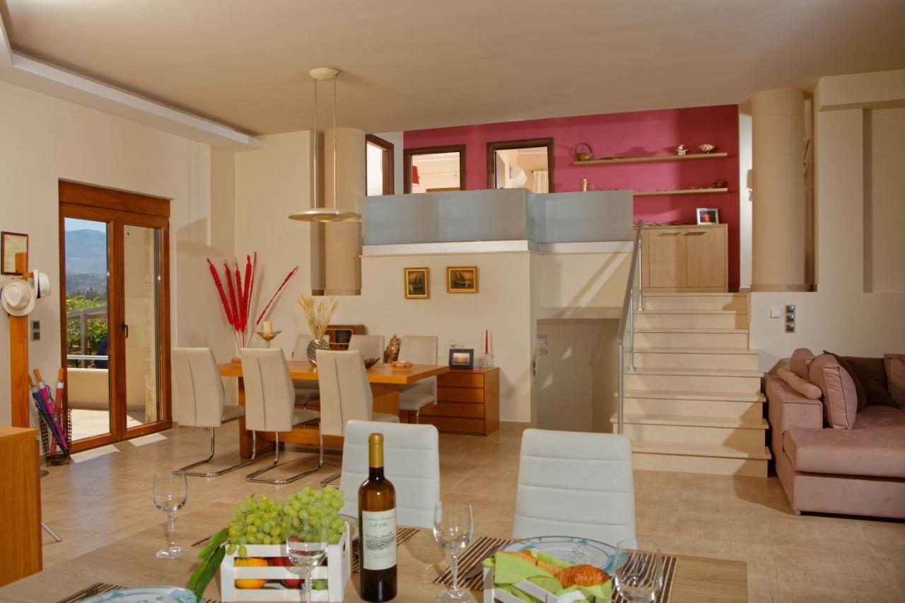 Cretan Vineyard Hill Villa Kato Kalesia Экстерьер фото